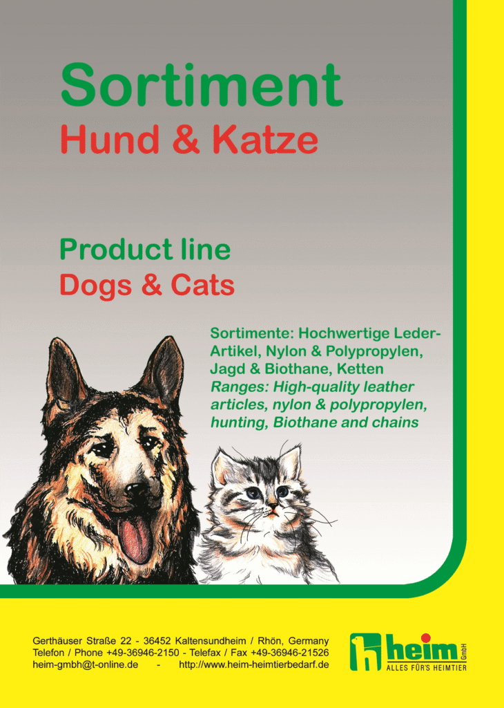 Sortimentkatalog Hund & Katze